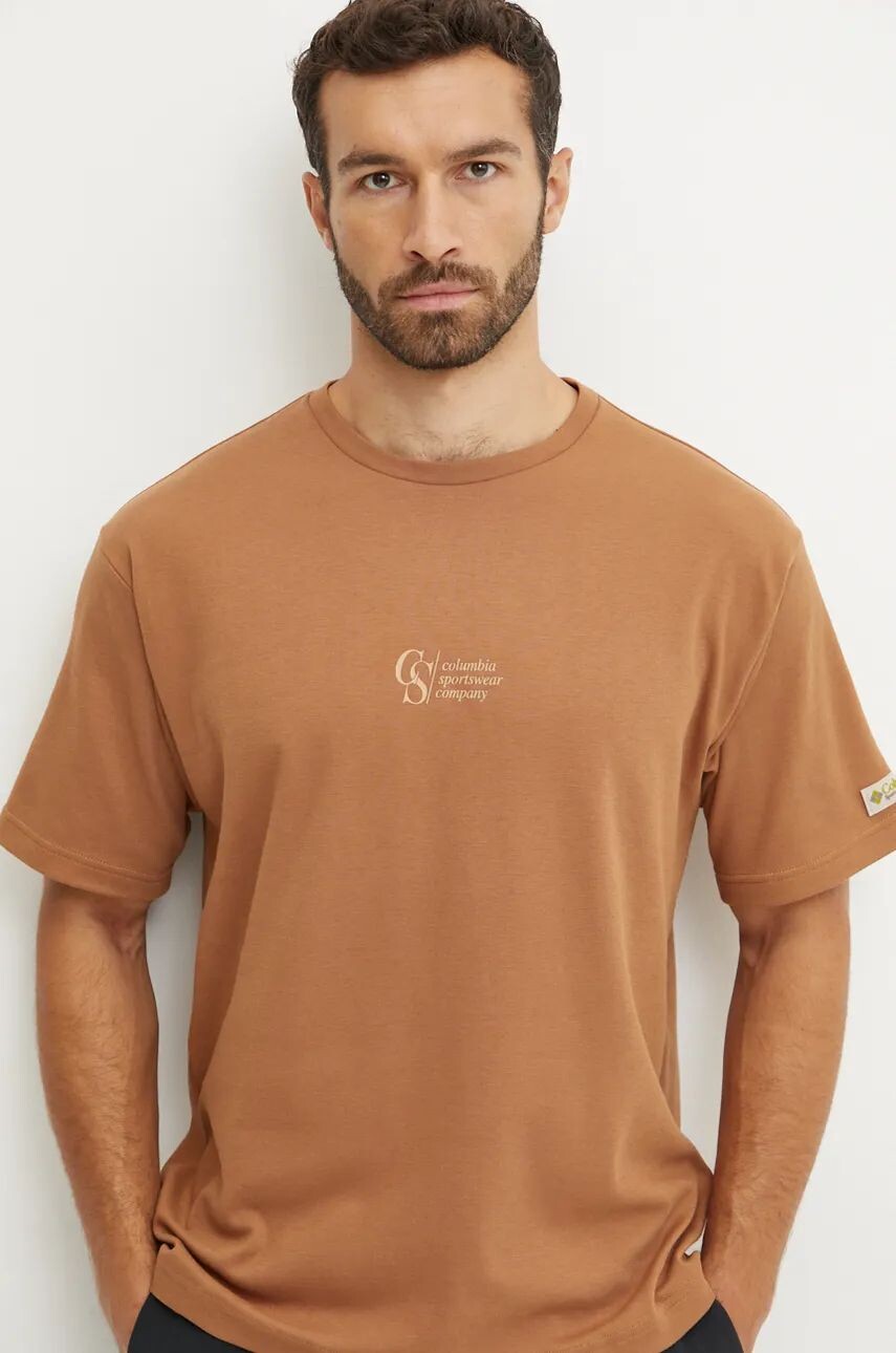 Футболка Columbia CSC Heritage, коричневый 
Футболка Columbia CSC Heritage, коричневый