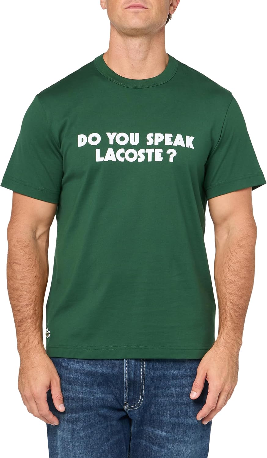 Футболка Lacoste унисекс для взрослых с коротким рукавом, свободного кроя, с надписью "Crocodile", Appalachan Green
Футболка Lacoste унисекс для взрослых с коротким рукавом, свободного кроя, с надписью "Crocodile", Appalachan Green