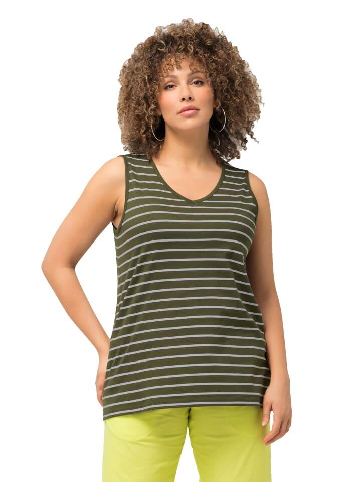 Футболка Ulla Popken Strick Top, белый
Футболка Ulla Popken Strick Top, белый