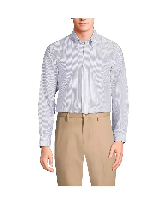 Мужская классическая рубашка Oxford из ткани Supima, не требующая глажки Lands' End, синий
Мужская классическая рубашка Oxford из ткани Supima, не требующая глажки Lands' End, синий