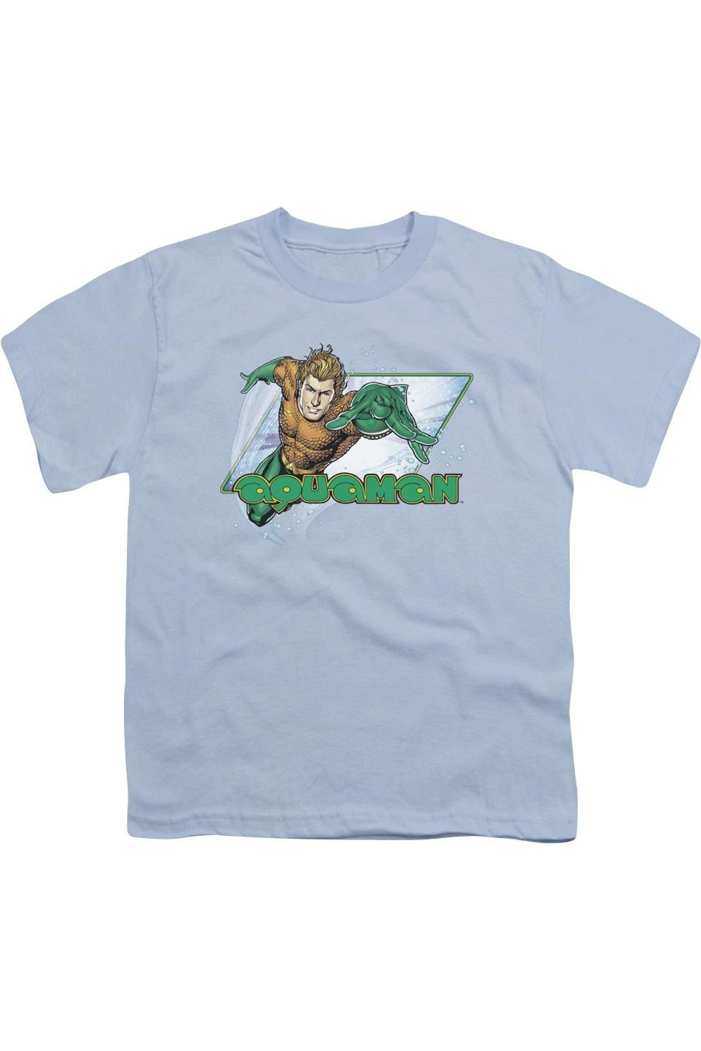 Футболка с коротким рукавом для подростков Justice League of America Aquaman Gildan, светло-голубой
Футболка с коротким рукавом для подростков Justice League of America Aquaman Gildan, светло-голубой