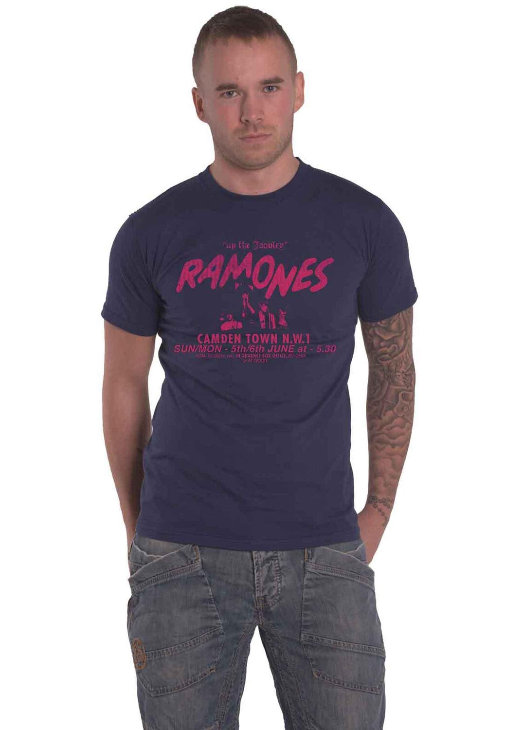 Футболка с флаером Roundhouse Camden Ramones, темно-синий
Футболка с флаером Roundhouse Camden Ramones, темно-синий