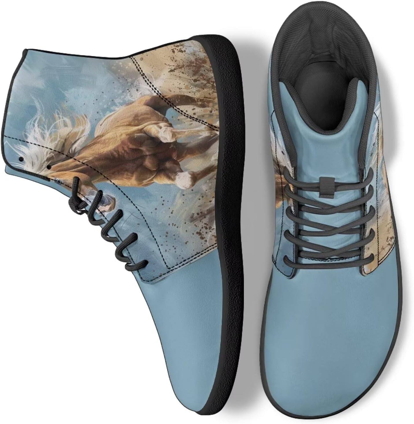 Мужские и женские кроссовки для ходьбы из ПУ-кожи, с высоким голенищем, для путешествий, тренировок, бизнеса, походов и велоспорта Ecaestolph, синий
Мужские и женские кроссовки для ходьбы из ПУ-кожи, с высоким голенищем, для путешествий, тренировок, бизнеса, походов и велоспорта Ecaestolph, синий