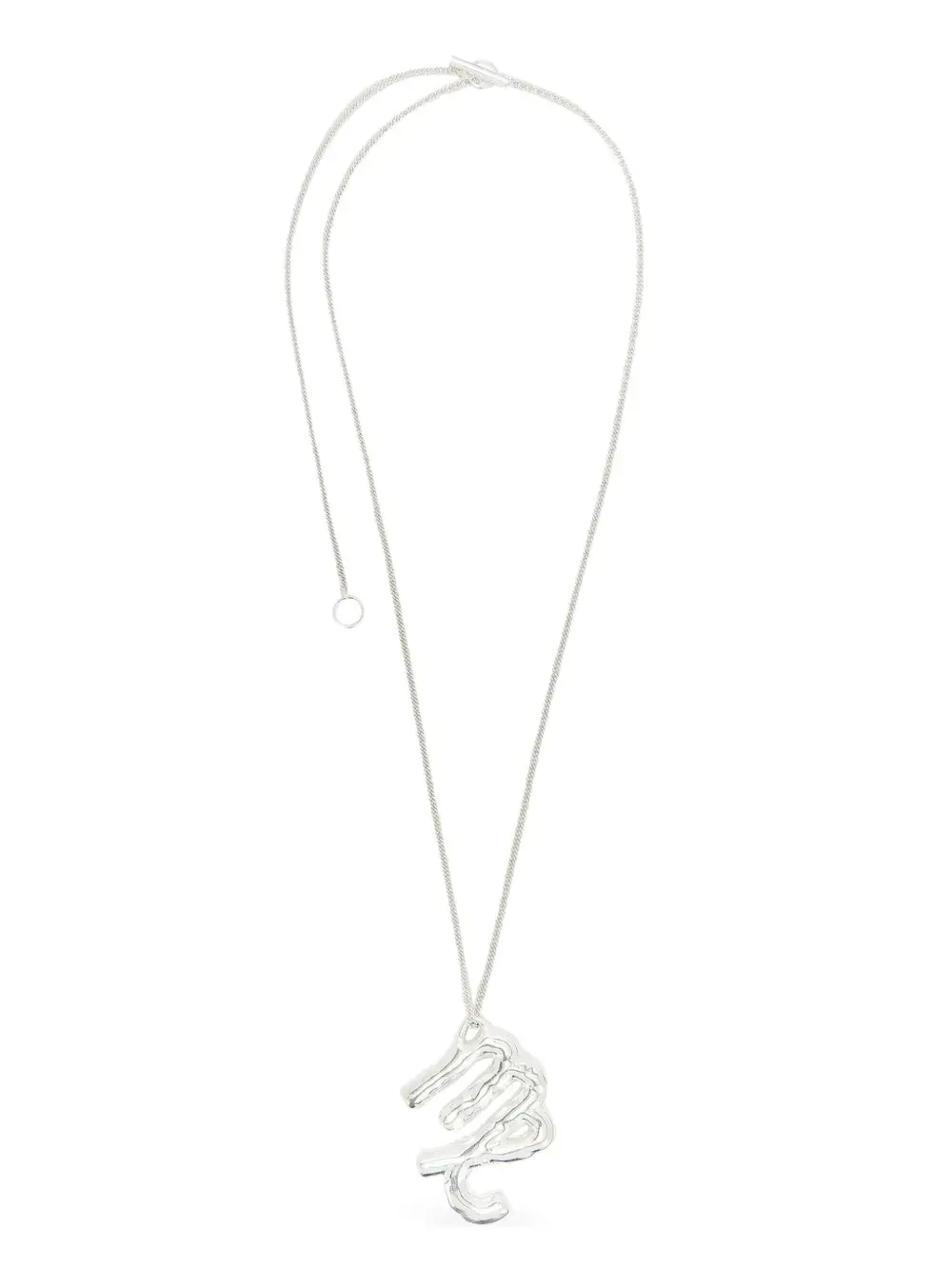 Серебряное колье с подвеской JIL SANDER, серебяный
Серебряное колье с подвеской JIL SANDER, серебяный