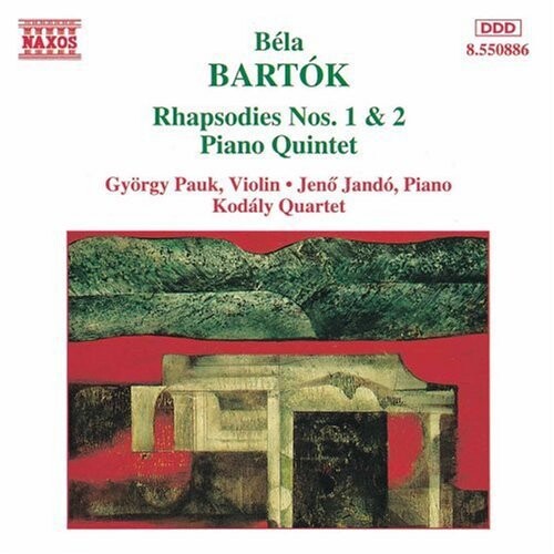 CD диск Bartok / Kodaly Quartet: Rhapsodies 1 & 2 / Piano Quartet
CD диск Bartok / Kodaly Quartet: Rhapsodies 1 & 2 / Piano Quartet