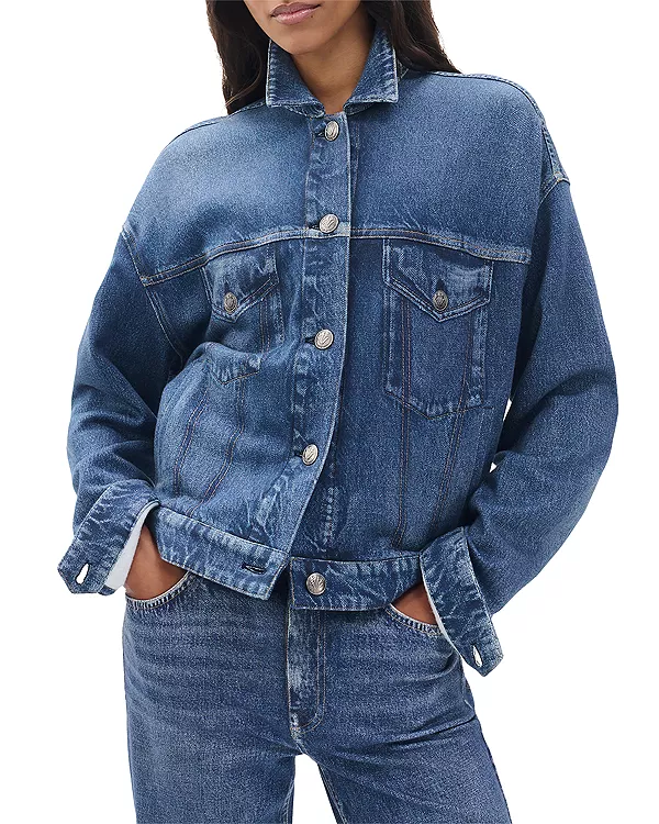 Куртка-Тракер Miramar из махровой ткани Rag & Bone, синий
Куртка-Тракер Miramar из махровой ткани Rag & Bone, синий