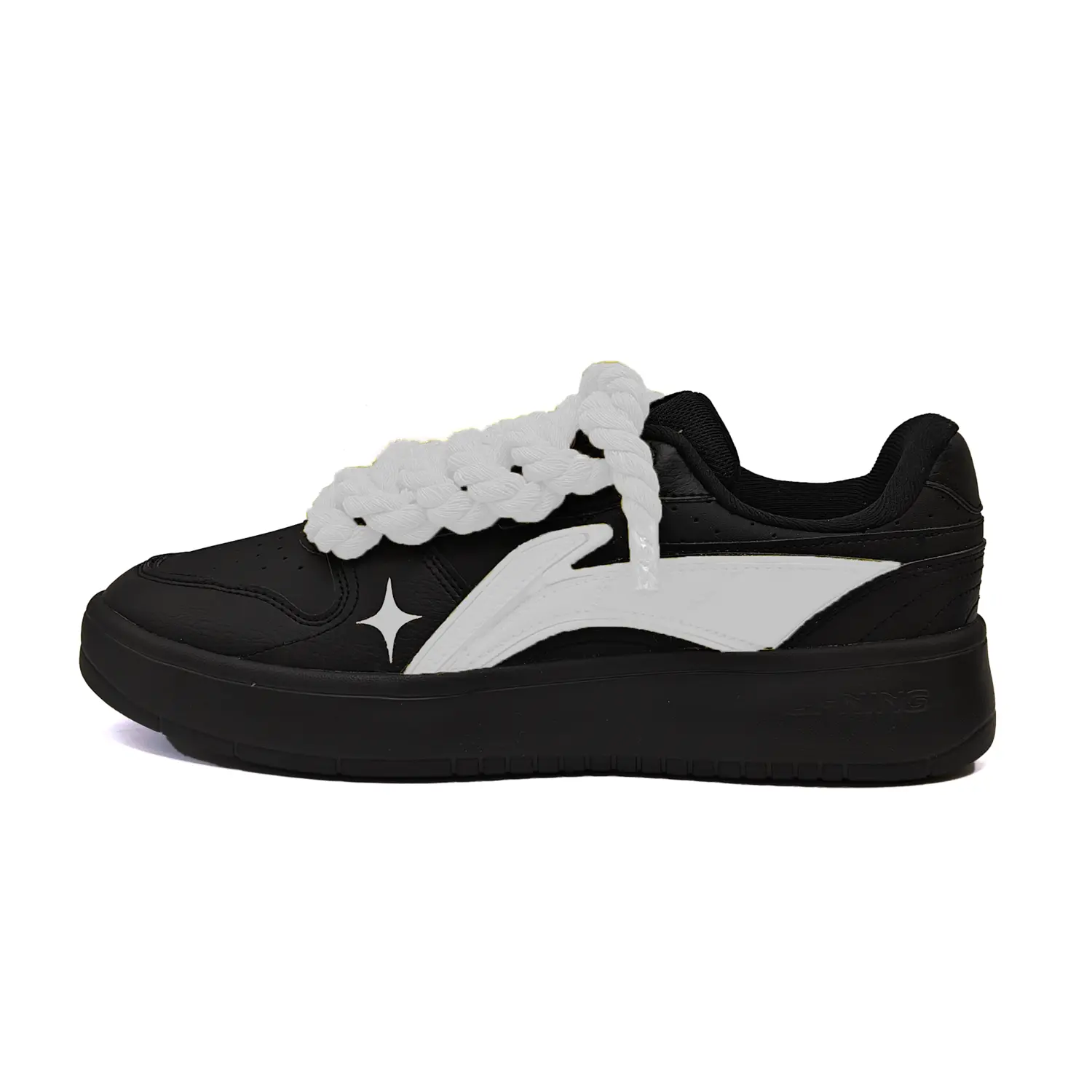 LINING Кроссовки для скейтбординга Acer Truncatum с низким верхом, амортизирующие, износостойкие, противоскользящие, мужские, черно-белые
LINING Кроссовки для скейтбординга Acer Truncatum с низким верхом, амортизирующие, износостойкие, противоскользящие, мужские, черно-белые