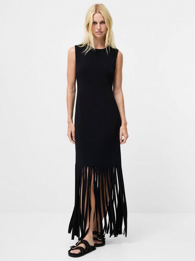 Платье Samira с бахромой по подолу French Connection, Black
Платье Samira с бахромой по подолу French Connection, Black