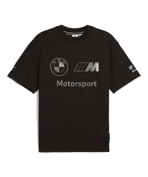 Мужская футболка с коротким рукавом, логотип BMW MMS Stacked Luxe PUMA, черный
Мужская футболка с коротким рукавом, логотип BMW MMS Stacked Luxe PUMA, черный
