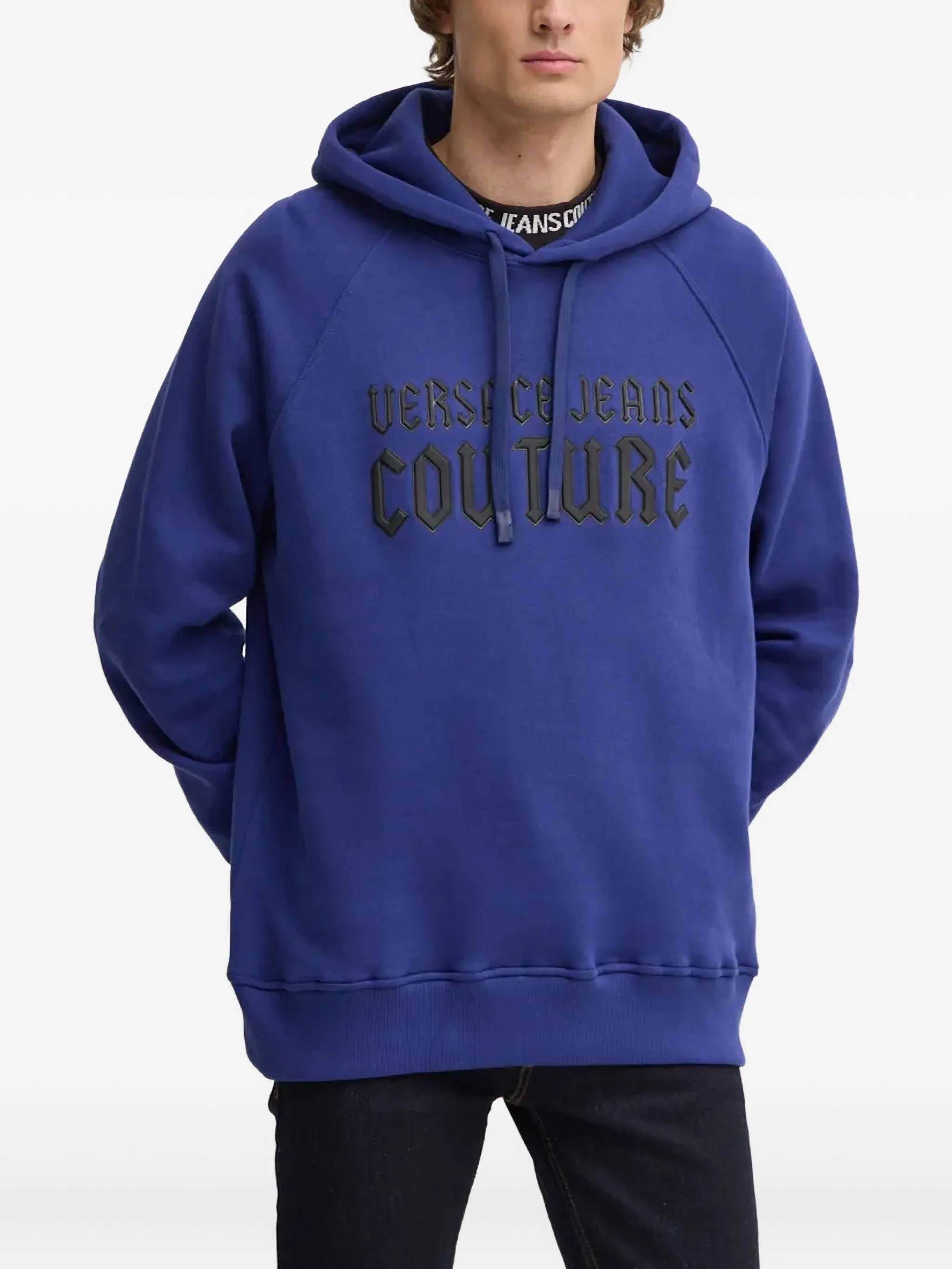 Худи с логотипом Versace Jeans Couture, синий
Худи с логотипом Versace Jeans Couture, синий