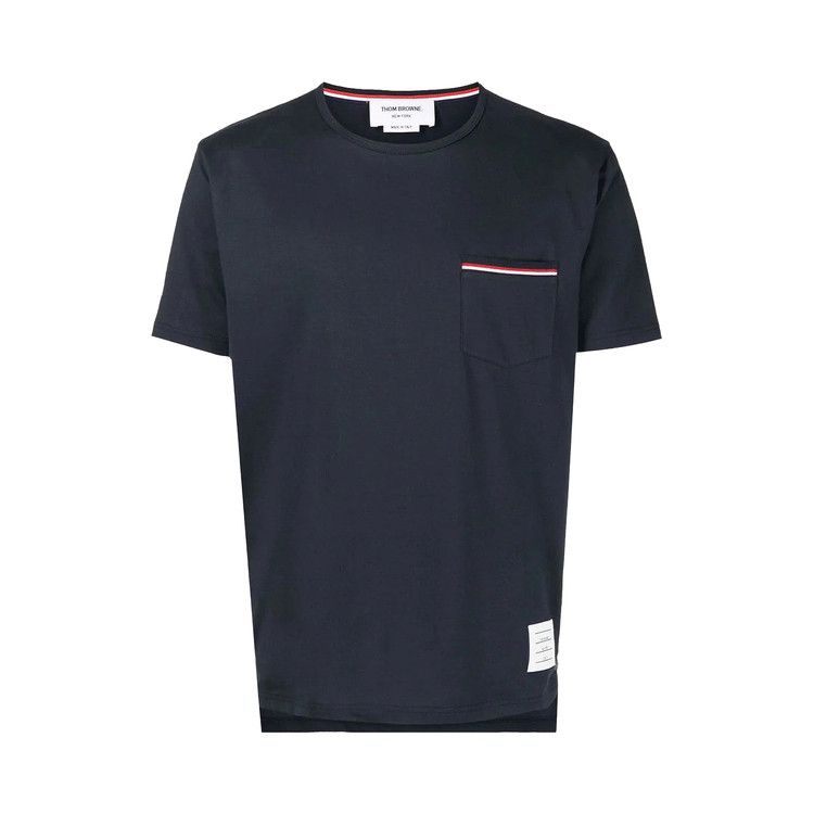 Футболка Thom Browne Short-Sleeve Pocket Tee 'Navy'
Футболка Thom Browne Short-Sleeve Pocket Tee 'Navy'