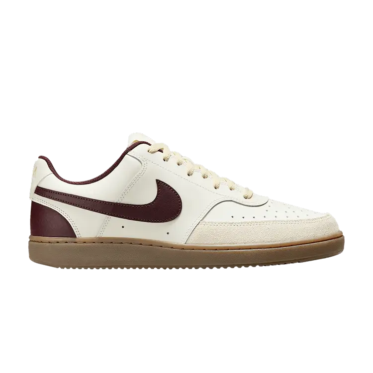 Кроссовки Nike Court Vision Low 'Sail Burgundy Crush', кремовый 
Кроссовки Nike Court Vision Low 'Sail Burgundy Crush', кремовый