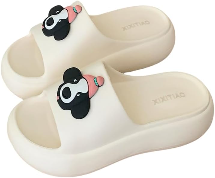 XUNBAI Мягкие тапочки с собакой для женщин и мужчин, шлепанцы с бордер колли, удобные и мягкие, с нескользящей подошвой, белый
XUNBAI Мягкие тапочки с собакой для женщин и мужчин, шлепанцы с бордер колли, удобные и мягкие, с нескользящей подошвой, белый
