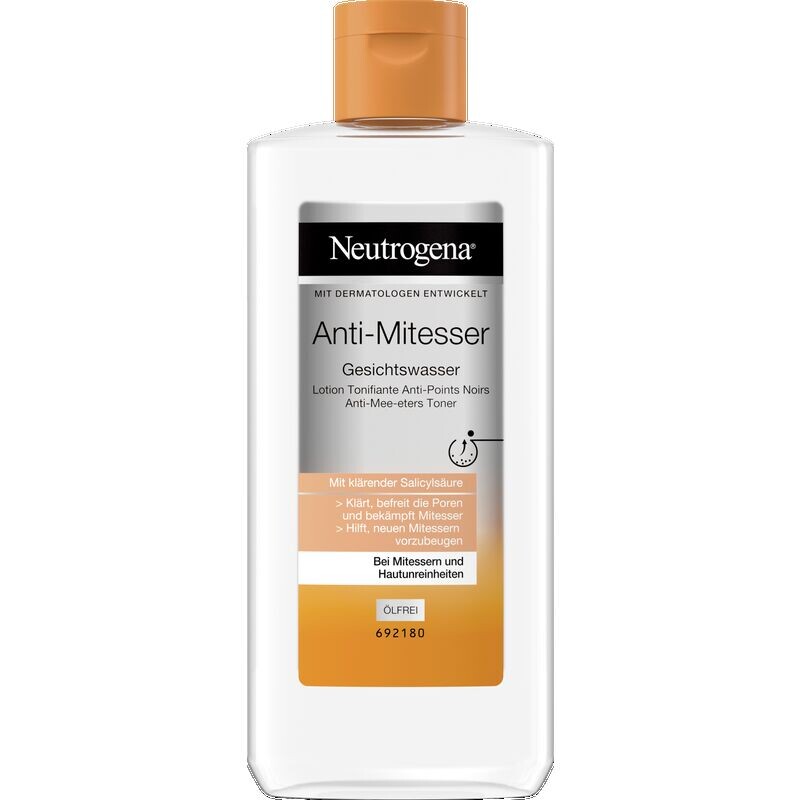 Тоник для лица против черных точек Neutrogena, 200 ml
Тоник для лица против черных точек Neutrogena, 200 ml