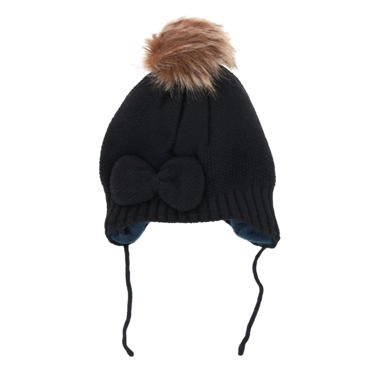 Один размер для девочек, подходит большинству. Вязаная зимняя шапка с помпоном и ушками CTM, черный
Один размер для девочек, подходит большинству. Вязаная зимняя шапка с помпоном и ушками CTM, черный