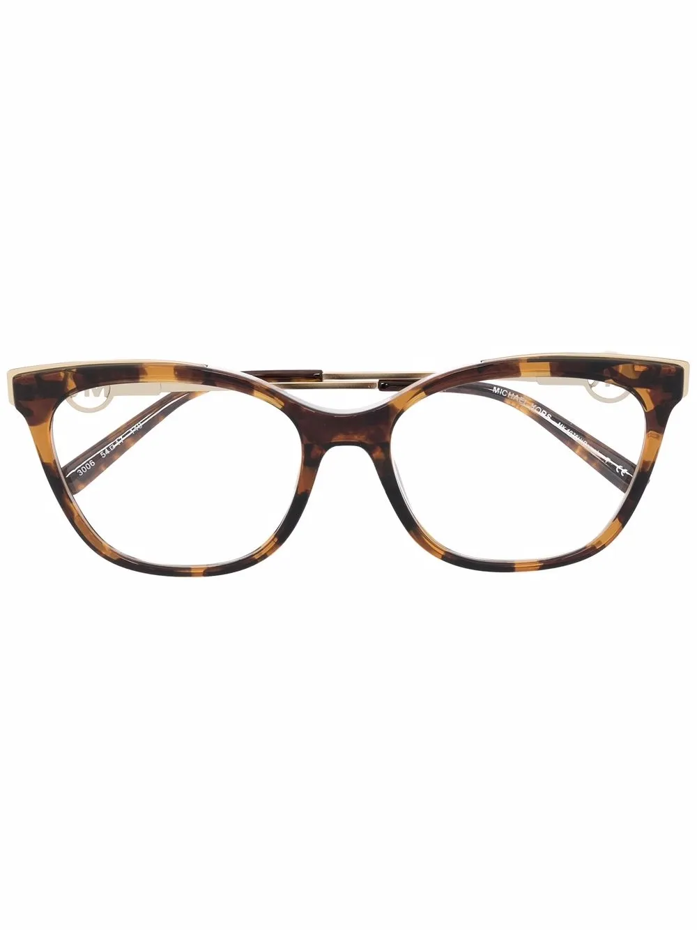 Очки с логотипом Michael Kors, золотистый
Очки с логотипом Michael Kors, золотистый
