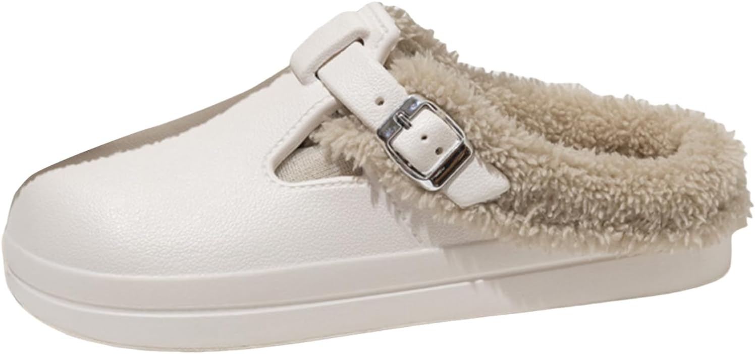 Тапочки для женщин и мужчин водонепроницаемые с закрытой пяткой, вязаные для спальни, зимние плюшевые, ретро, уютные домашние тапки, модные и повседневные мюли Generic, белый
Тапочки для женщин и мужчин водонепроницаемые с закрытой пяткой, вязаные для спальни, зимние плюшевые, ретро, уютные домашние тапки, модные и повседневные мюли Generic, белый