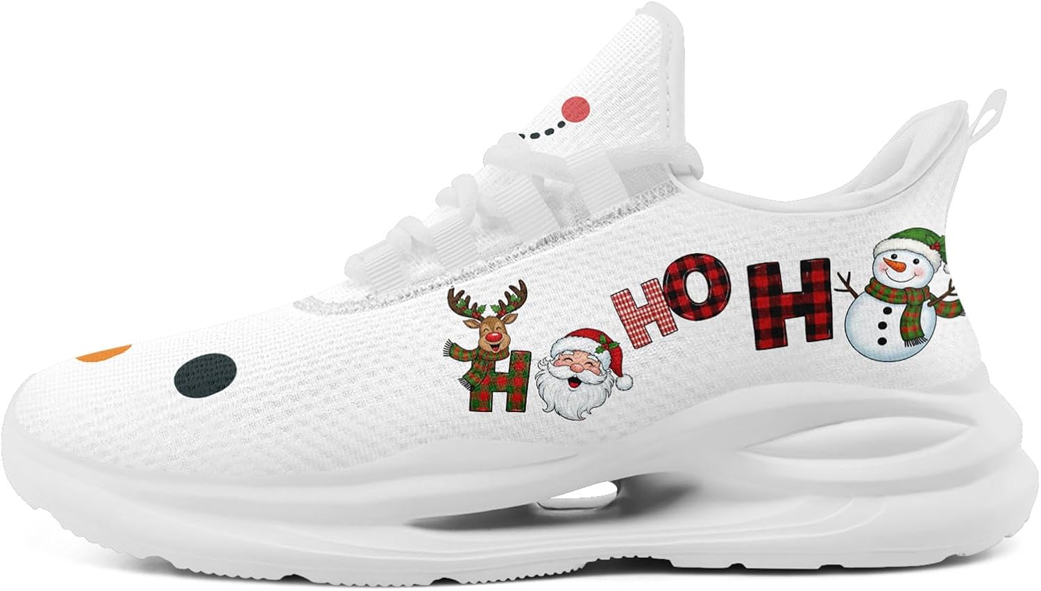 Рождественские кроссовки для мужчин и женщин, легкие спортивные с сеткой, праздничная обувь для тренировок, зала и тенниса Onegam, белый
Рождественские кроссовки для мужчин и женщин, легкие спортивные с сеткой, праздничная обувь для тренировок, зала и тенниса Onegam, белый