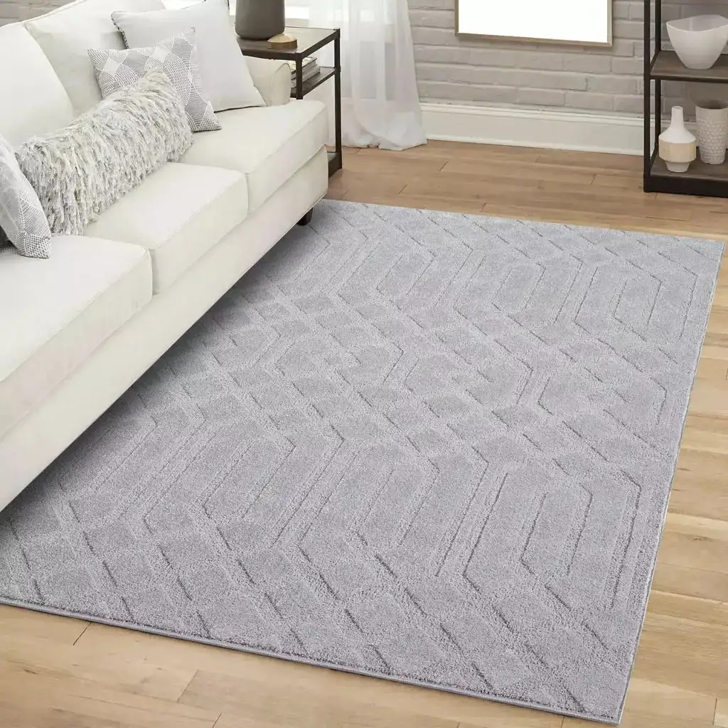 Ковер Carpet City "FLAIR138", прямоугольный ковер с коротким ворсом, скандинавский стиль 80х300 см, серый
Ковер Carpet City "FLAIR138", прямоугольный ковер с коротким ворсом, скандинавский стиль 80х300 см, серый