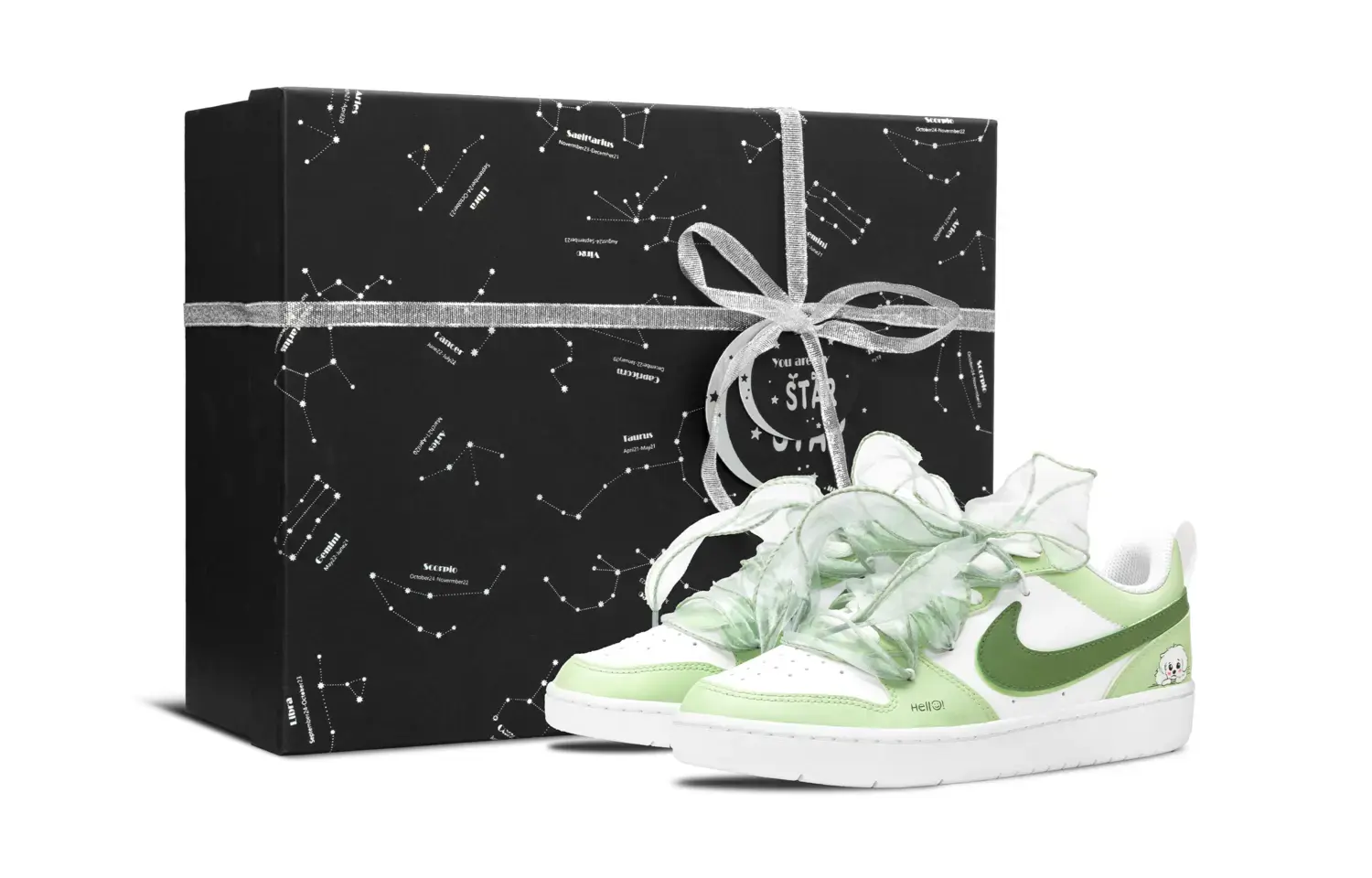 Nike Детские кроссовки для скейтбординга Court Borough с нескользящей подошвой, износостойкие, мятно-зеленые, для подростков
Nike Детские кроссовки для скейтбординга Court Borough с нескользящей подошвой, износостойкие, мятно-зеленые, для подростков