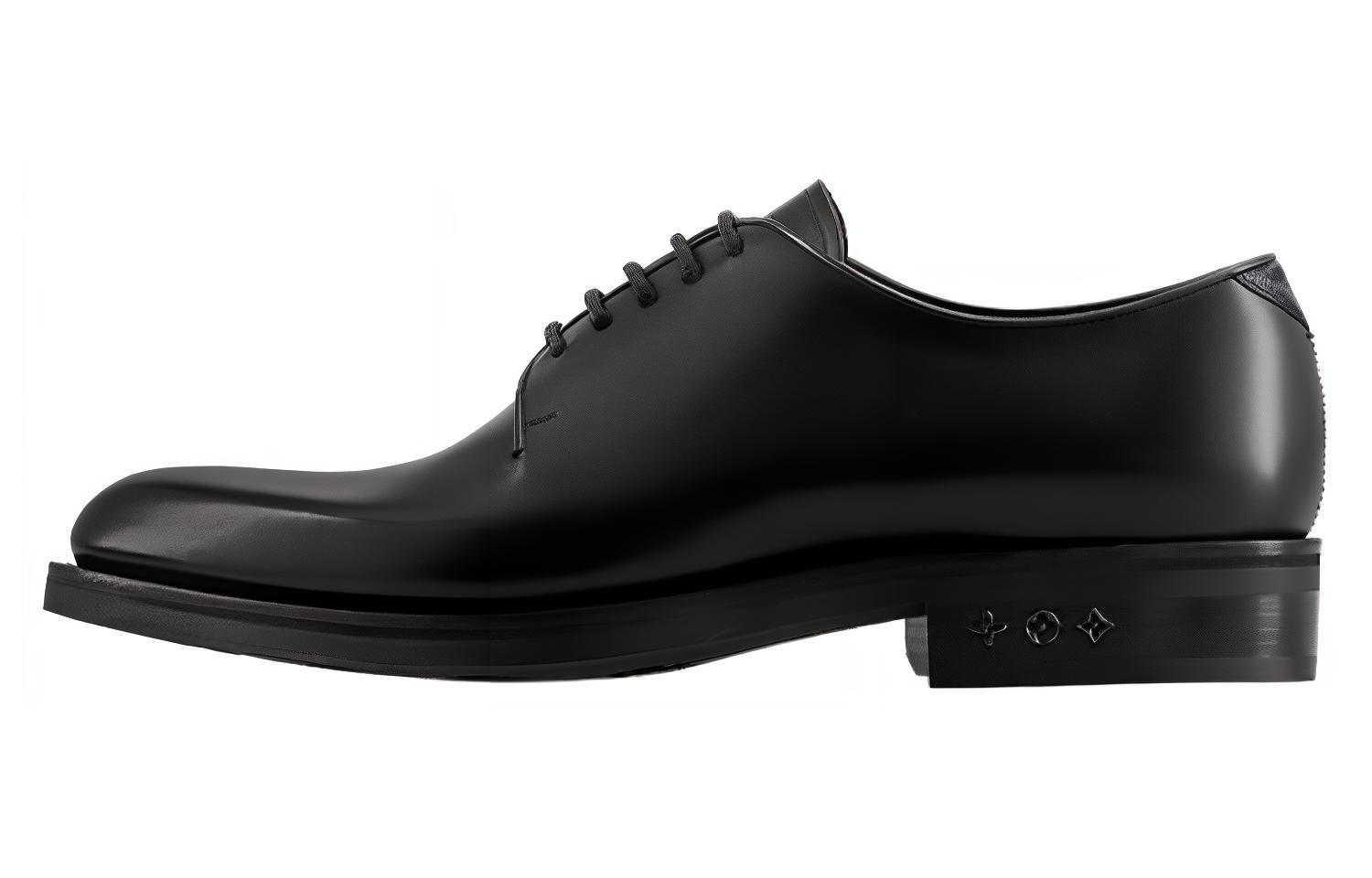 LOUIS VUITTON Туфли мужские Fle черные 
LOUIS VUITTON Туфли мужские Fle черные