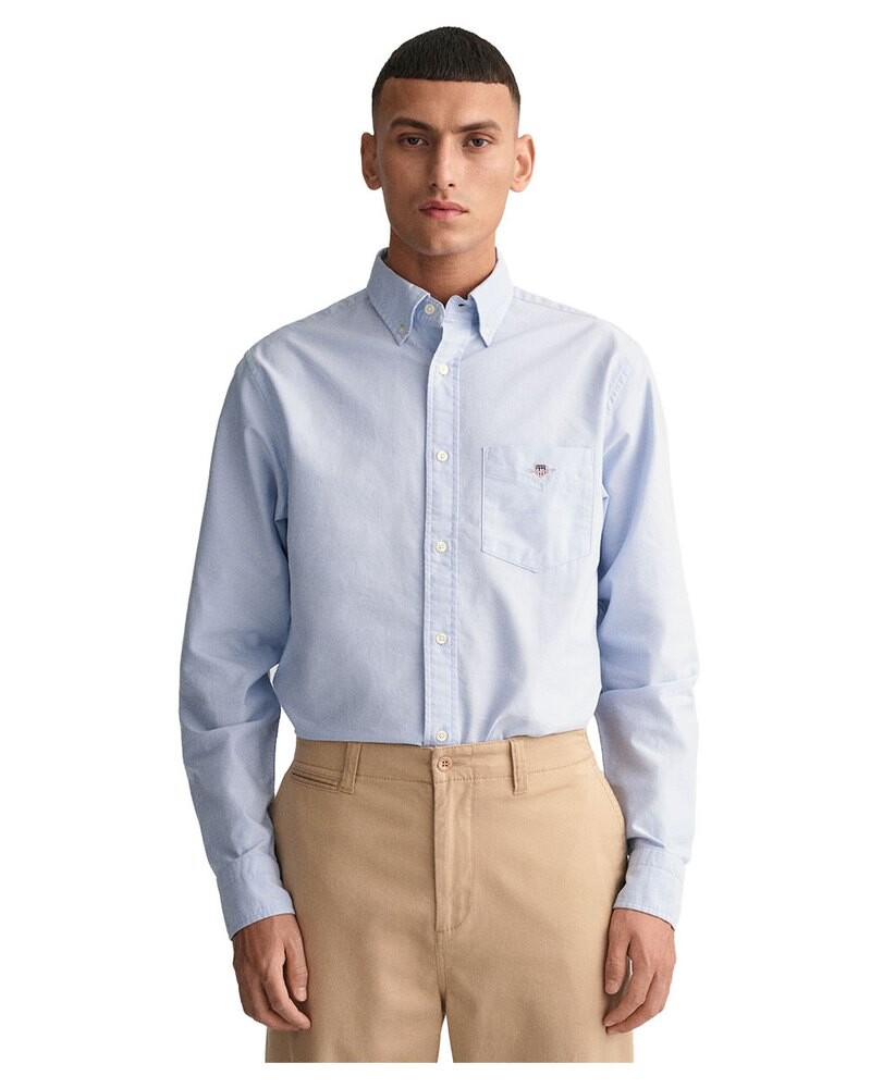 Рубашка с длинным рукавом Gant Oxford Regular Fit, синий
Рубашка с длинным рукавом Gant Oxford Regular Fit, синий