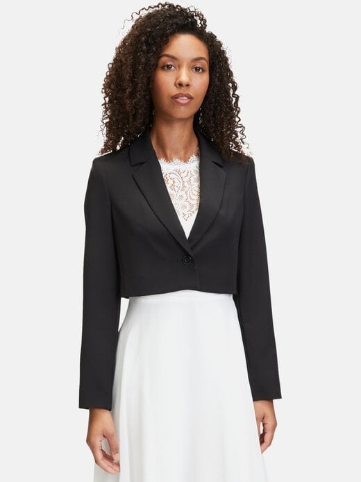 Короткий пиджак Vera Mont, черный
Короткий пиджак Vera Mont, черный