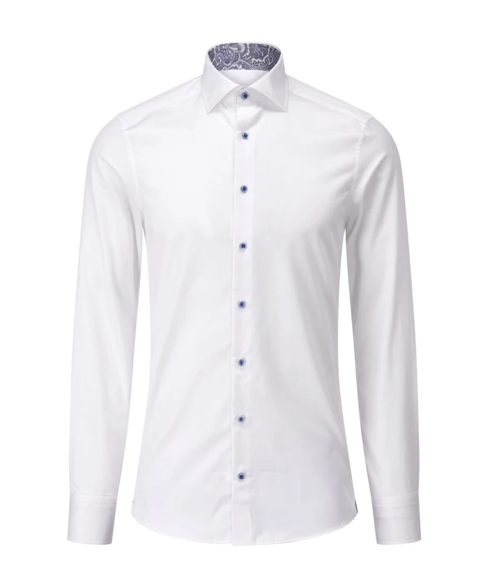 Приталенная хлопковая рубашка Stenstrã¶Ms, белый
Приталенная хлопковая рубашка Stenstrã¶Ms, белый