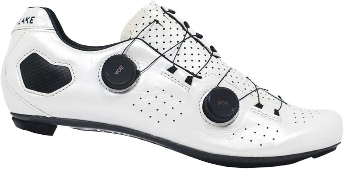 Широкие велосипедные туфли CX333 от Lake Cycling, белый/черный
Широкие велосипедные туфли CX333 от Lake Cycling, белый/черный