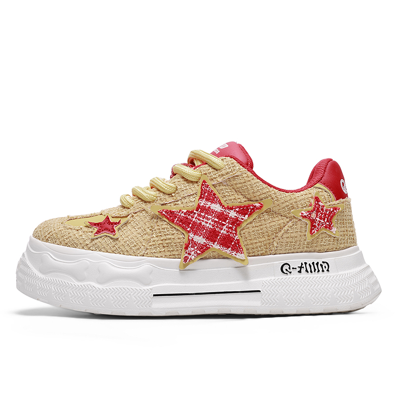 Q and Wrapping, износостойкие и нескользящие низкие кроссовки для скейтбординга Unisex Beige Q-AND, french fries желтый/tomato красный
Q and Wrapping, износостойкие и нескользящие низкие кроссовки для скейтбординга Unisex Beige Q-AND, french fries желтый/tomato красный