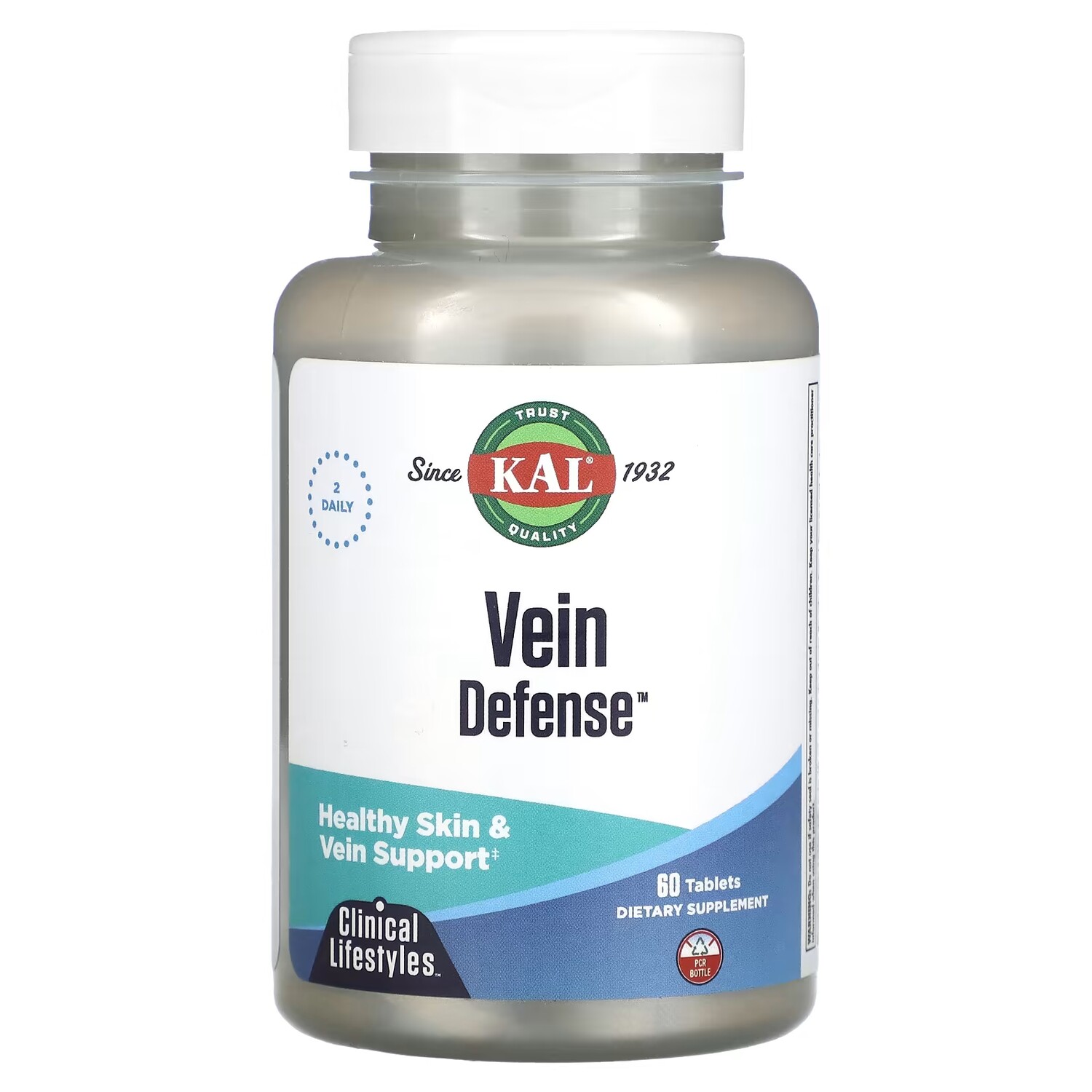 Добавка KAL Vein Defense, 60 таблеток
Добавка KAL Vein Defense, 60 таблеток
