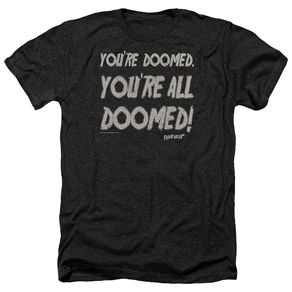 Футболка Friday the 13th Doomed Adult Heather Licensed Character
Футболка Friday the 13th Doomed Adult Heather Licensed Character