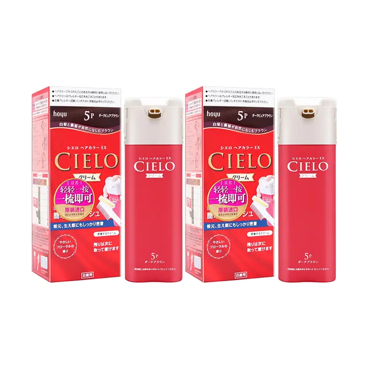 Краска для волос CIELO EX SHENRUO, стойкая к вымыванию, 40г+40г HOYU, cielo hair dyeing cream-dark pure brown 5p*2
Краска для волос CIELO EX SHENRUO, стойкая к вымыванию, 40г+40г HOYU, cielo hair dyeing cream-dark pure brown 5p*2