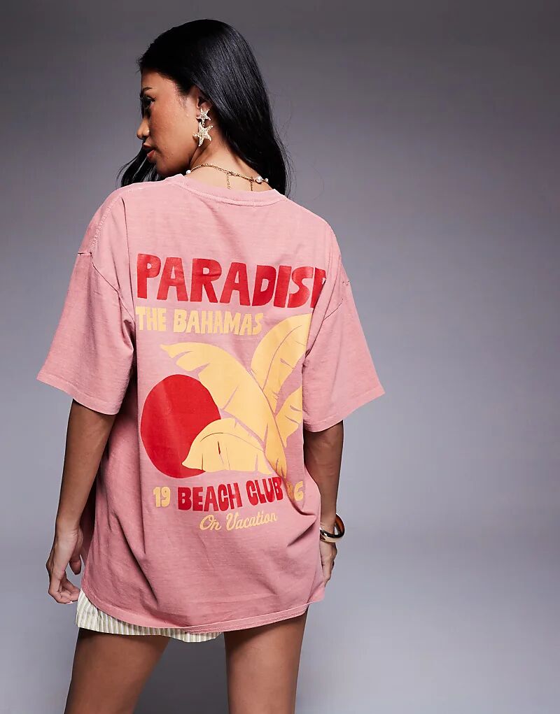 Эксклюзивная хлопковая футболка Kaiia с контрастным принтом «Багамы» большого размера оранжевого цвета
Эксклюзивная хлопковая футболка Kaiia с контрастным принтом «Багамы» большого размера оранжевого цвета