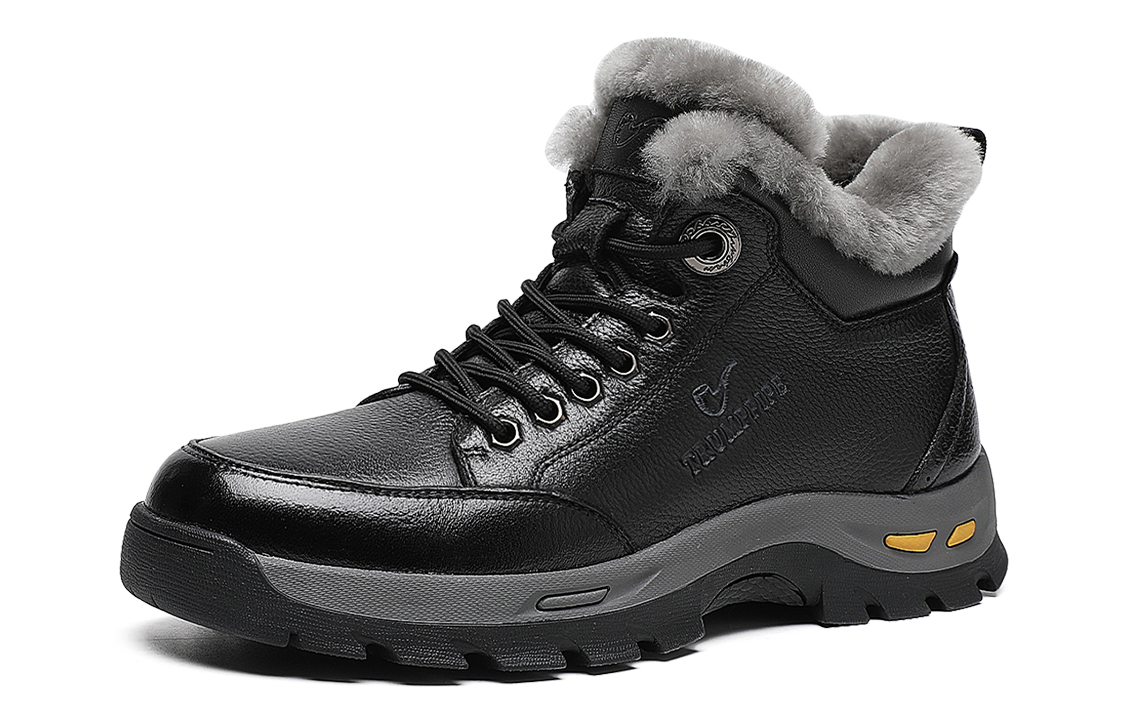 TRUMPPIPE Теплые, износостойкие, амортизирующие, высокие, повседневные туфли, мужские, черные
TRUMPPIPE Теплые, износостойкие, амортизирующие, высокие, повседневные туфли, мужские, черные