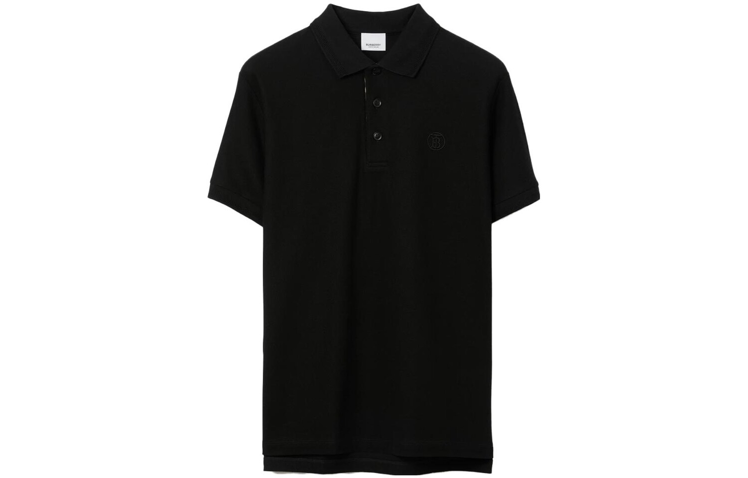 Рубашка-поло мужская Burberry Monogram Motif, черный 
Рубашка-поло мужская Burberry Monogram Motif, черный