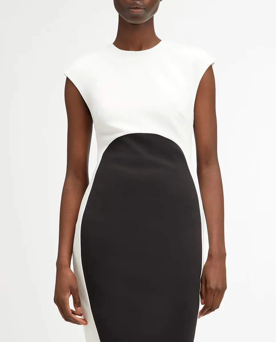 Женское платье цвет блок из неопрена Calvin Klein, черный
Женское платье цвет блок из неопрена Calvin Klein, черный