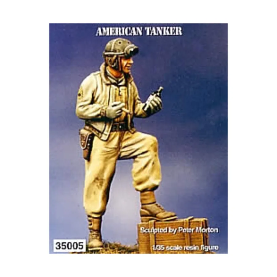 Американский танкер, WWII Miniatures (1:35)
Американский танкер, WWII Miniatures (1:35)