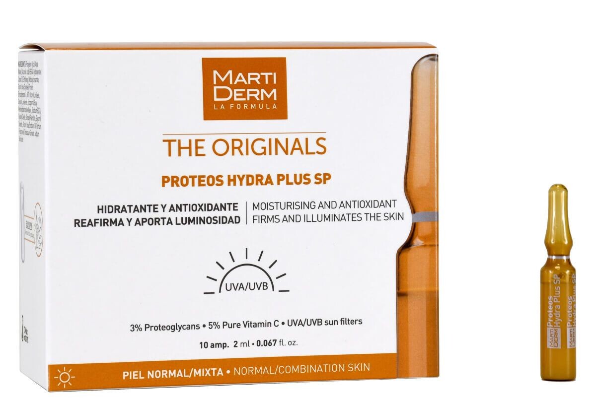 Уход за лицом в ампулах Martiderm Proteos Hydra Plus SP, 20 мл
Уход за лицом в ампулах Martiderm Proteos Hydra Plus SP, 20 мл