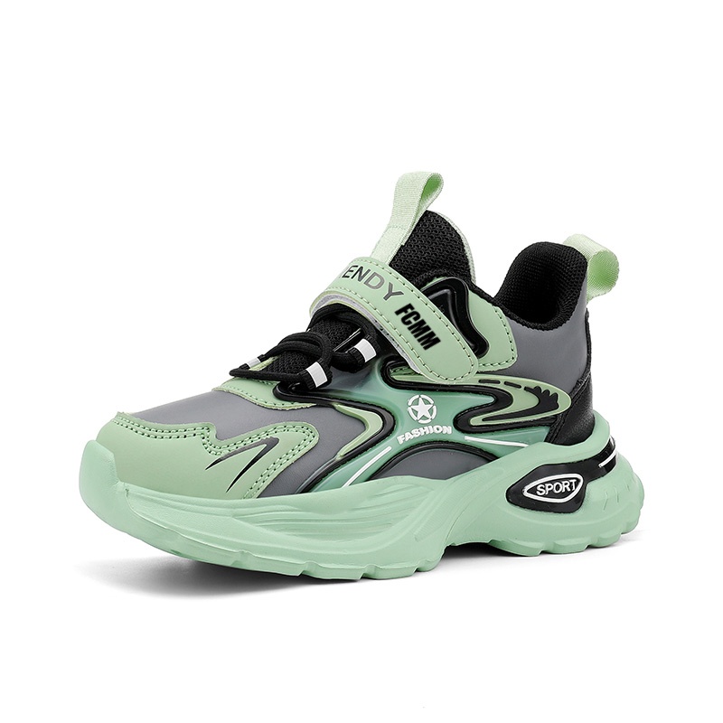 Прочные дышащие низкие повседневные кроссовки для детей FCMM, серый/зеленый
Прочные дышащие низкие повседневные кроссовки для детей FCMM, серый/зеленый