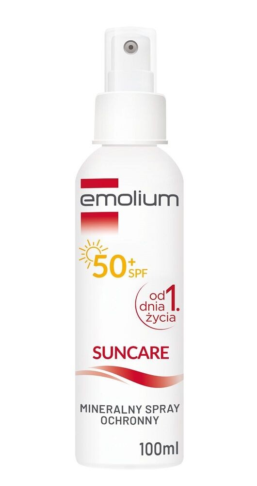 Emolium Suncare SPF50+ защитный спрей для детей, 100 ml
Emolium Suncare SPF50+ защитный спрей для детей, 100 ml