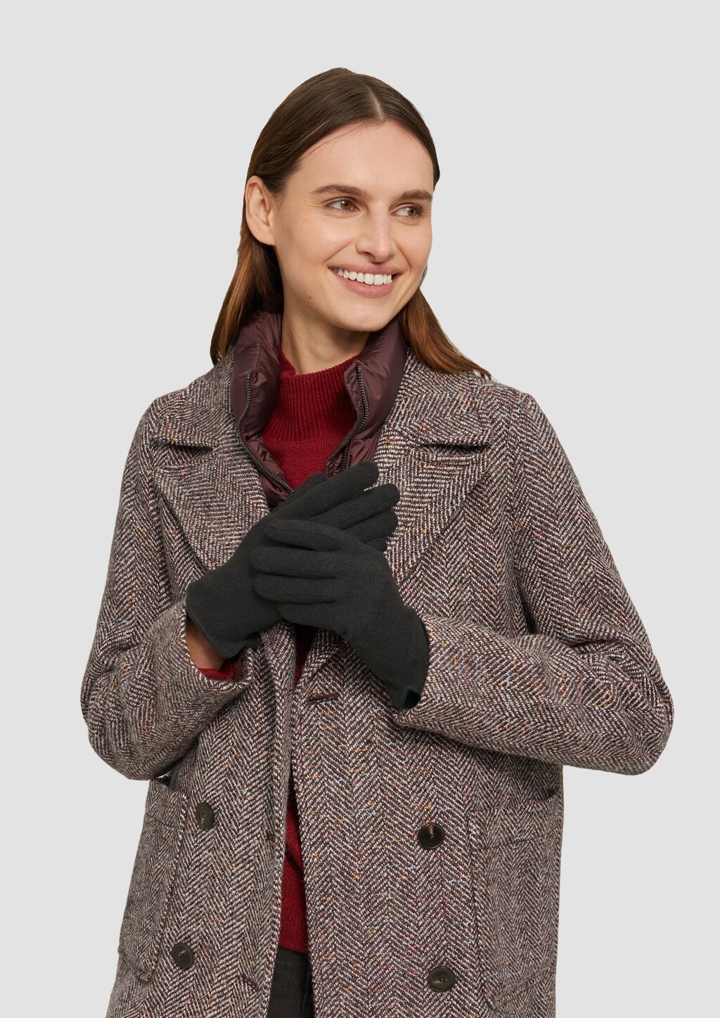 Перчатки s.Oliver, антрацит
Перчатки s.Oliver, антрацит