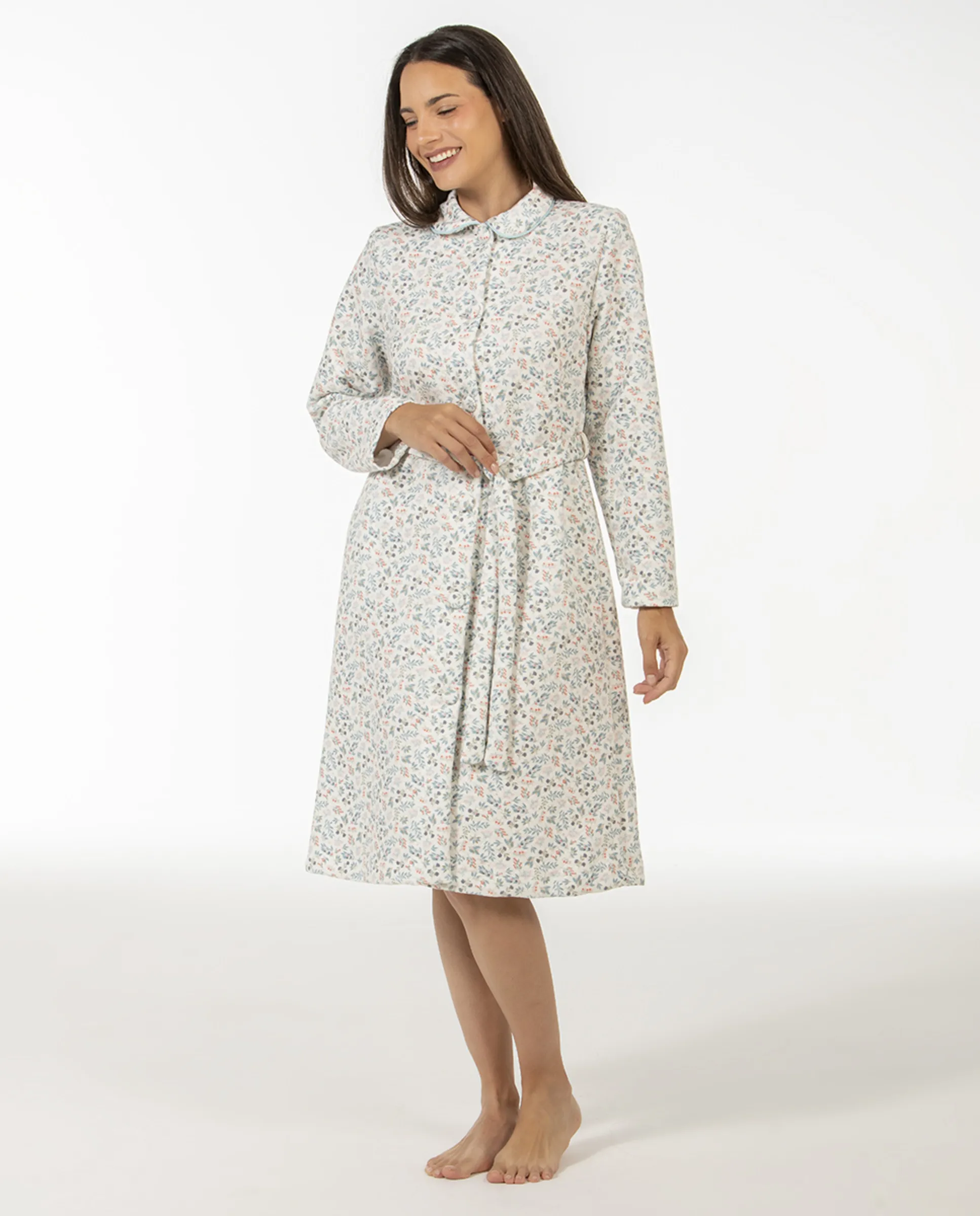 Женский халат с пуговицами и поясом Mitjans, многоцветный
Женский халат с пуговицами и поясом Mitjans, многоцветный