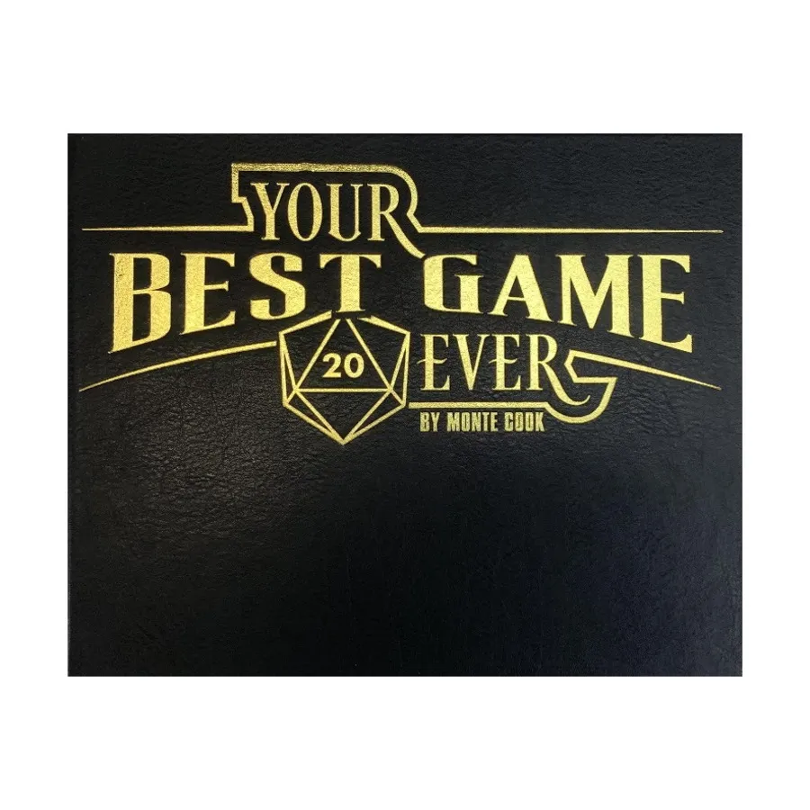Your Best Game Ever (Leather Deluxe Edition, Kickstarter Exclusive), Accessories (Monte Cook Games), твердый переплет
Your Best Game Ever (Leather Deluxe Edition, Kickstarter Exclusive), Accessories (Monte Cook Games), твердый переплет