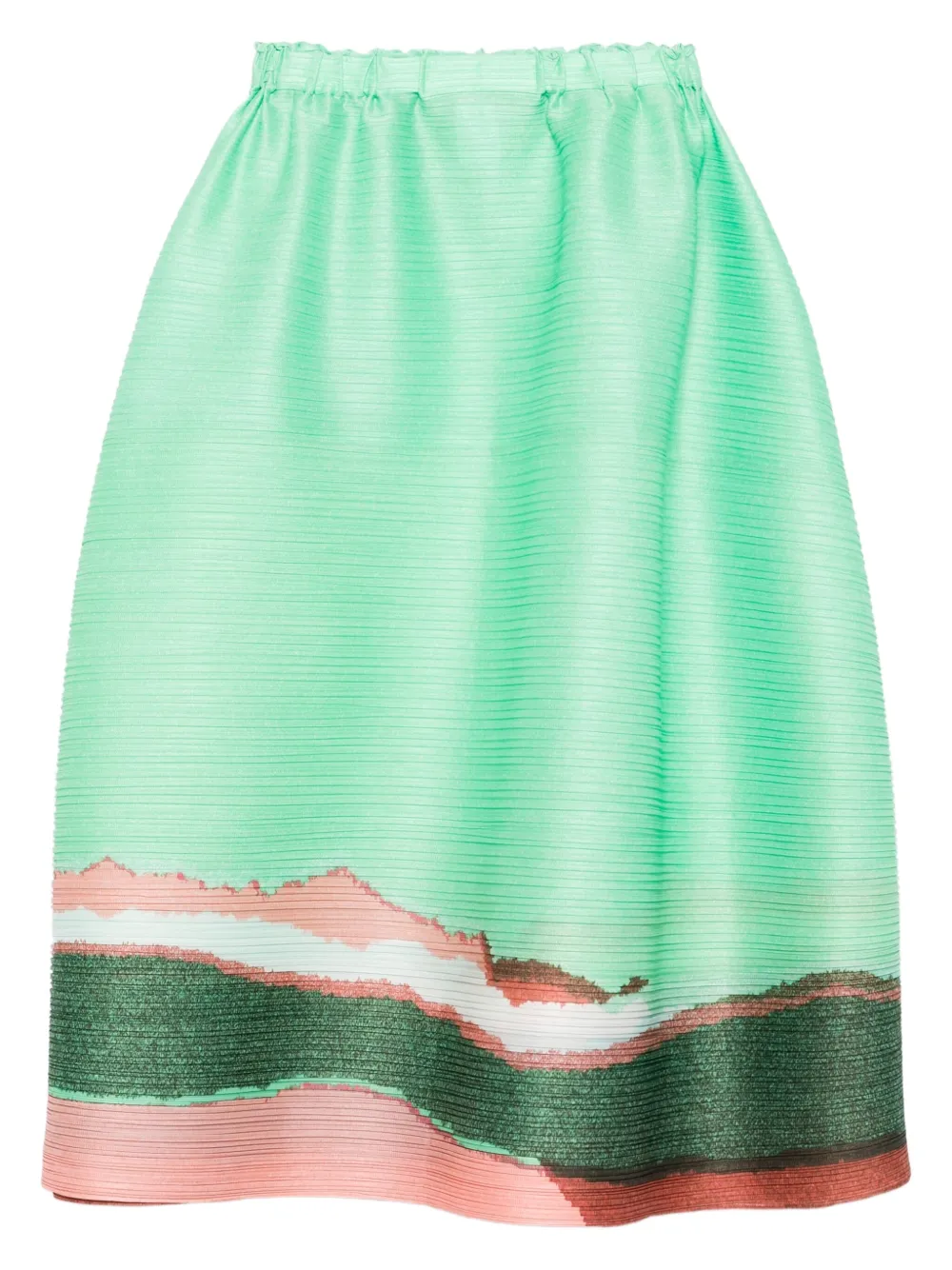 Юбка миди Grainy Color с принтом Pleats Please Issey Miyake, зеленый
Юбка миди Grainy Color с принтом Pleats Please Issey Miyake, зеленый