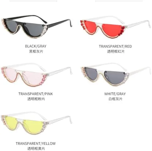 Модные солнцезащитные очки «кошачий глаз» с бриллиантами, модель 2026 года, для женщин, с кристальной, сексуальной металлической оправой и стразами MTZJH, C1
Модные солнцезащитные очки «кошачий глаз» с бриллиантами, модель 2026 года, для женщин, с кристальной, сексуальной металлической оправой и стразами MTZJH, C1
