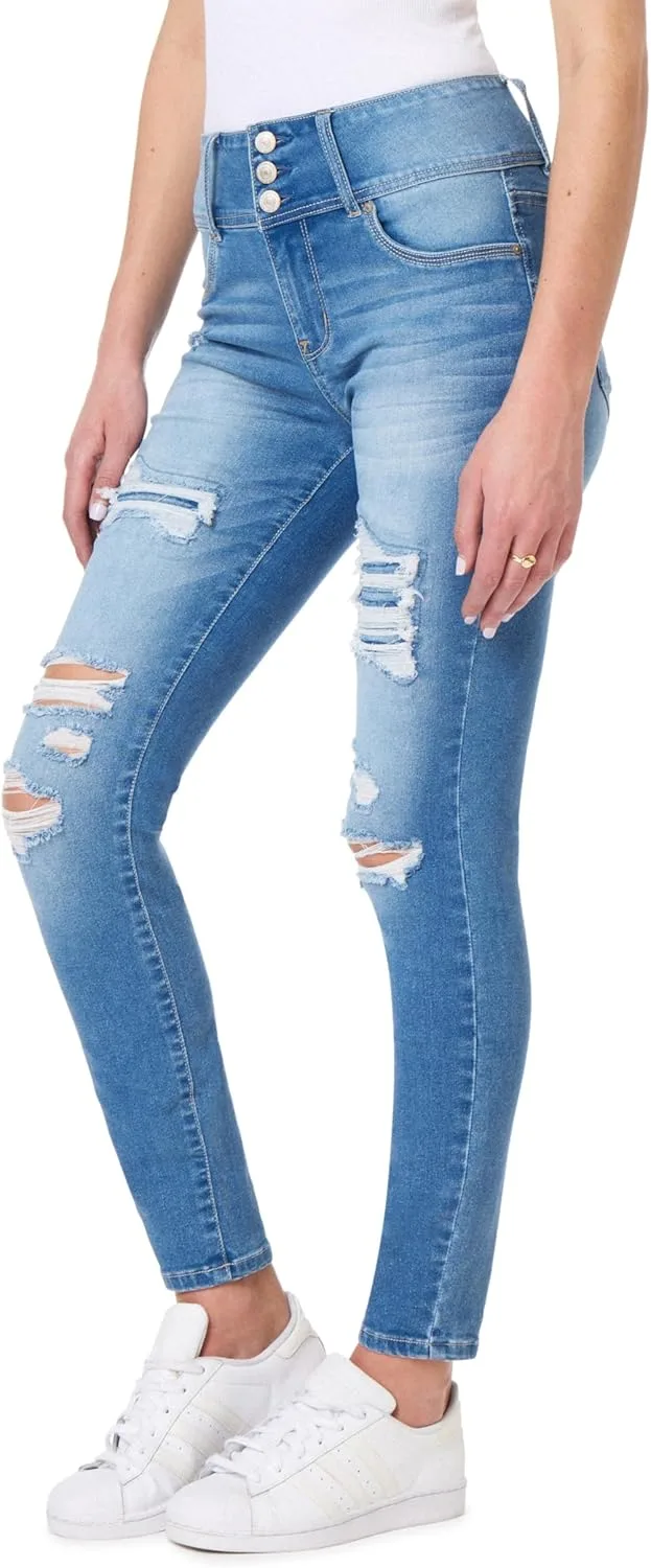 Женские джинсы WallFlower Sassy Ankle Skinny High-Rise Insta Soft
Женские джинсы WallFlower Sassy Ankle Skinny High-Rise Insta Soft