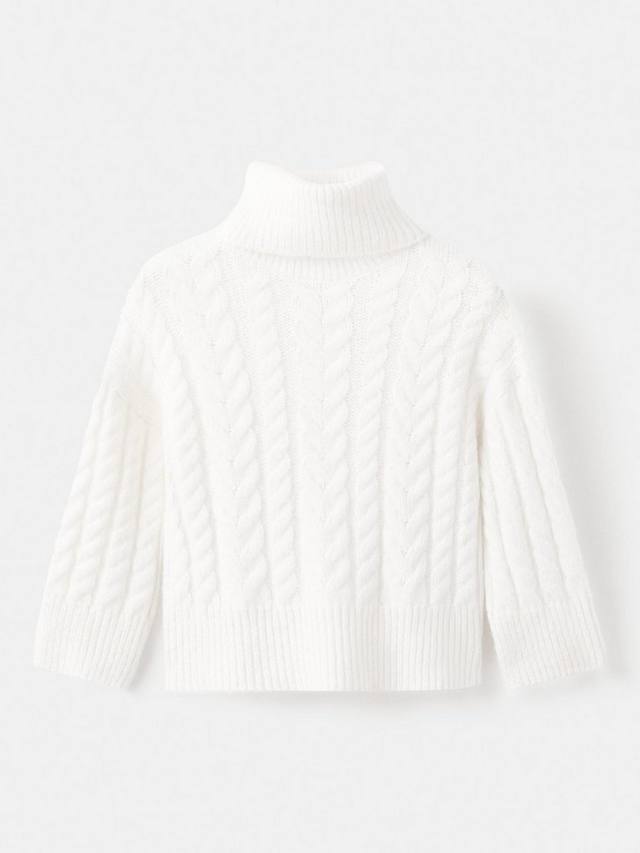 Детский свитер с высоким воротником Aspen Chunky Knit Mango, Natural White
Детский свитер с высоким воротником Aspen Chunky Knit Mango, Natural White