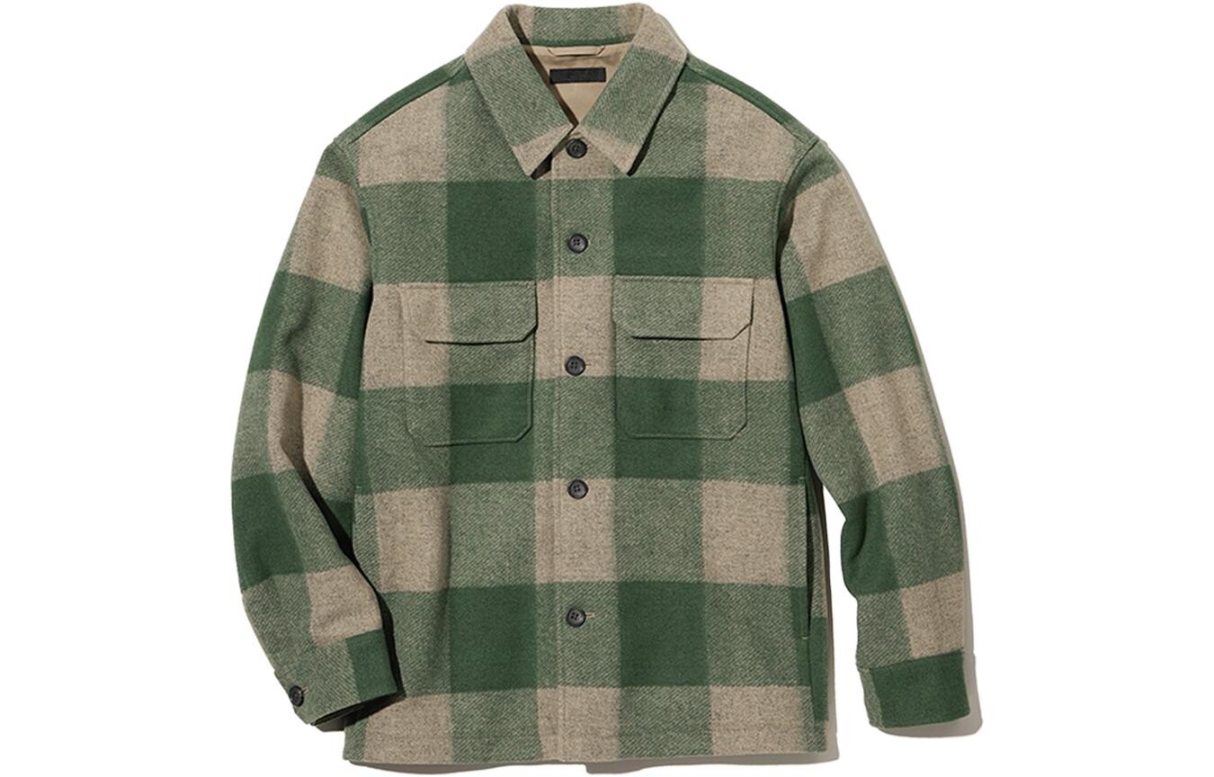 Рубашка Unisex Uniqlo Checked Overshirt, 55 зеленый
Рубашка Unisex Uniqlo Checked Overshirt, 55 зеленый