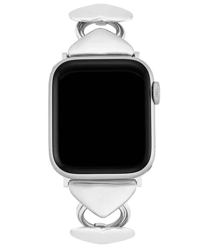 Женский браслет с металлическими звеньями в форме сердца для Apple Watch 42 мм (Series 10) и 38/40/41 мм Anne Klein, серый
Женский браслет с металлическими звеньями в форме сердца для Apple Watch 42 мм (Series 10) и 38/40/41 мм Anne Klein, серый